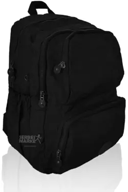 کوله پشتی مدرسه آستر‎دار مردانه پارچه آب قد متوسط طرحدار روزانه مقاوم زنانه مشکی برند Sivilen کد 1641112931