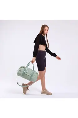 کیف اسپرت جیب دار پارچه فیتنس جلو زنانه سبز پسته ای برند ICONE BAG کد 1640525720