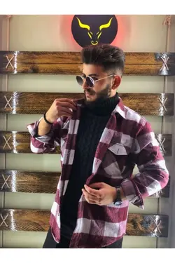 پیراهن زرشکی برند Stier کد 1640423769