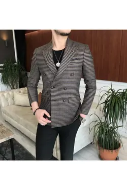 کت زمستانی اسلیم فیت مردانه تک نفره ایتالیایی چند رنگ برند TerziAdemAltun کد 1640454262