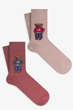 جوراب Teddy 2‎تکه برند Mono Socks کد 1668888783