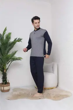 لباس راحتی جاکاردار 100پنبه ای مردانه برند Rimoli کد 1668732367