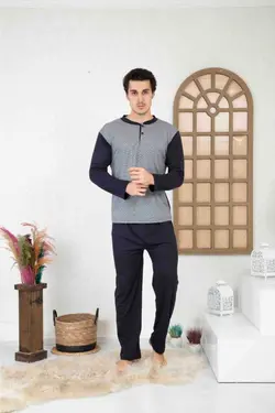 لباس راحتی جاکاردار 100پنبه ای مردانه برند Rimoli کد 1668732367
