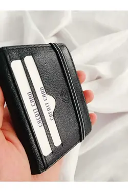 قسمته کوچک 200 .جای کارت و کیف پول،. مردانه چرم مشکی برند awilda.bags کد 1668730449