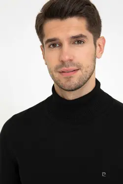 پلیور مردانه مشکی برند Pierre Cardin کد 1668958567