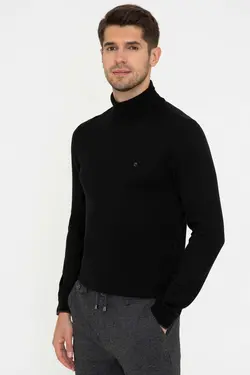 پلیور مردانه مشکی برند Pierre Cardin کد 1668958567