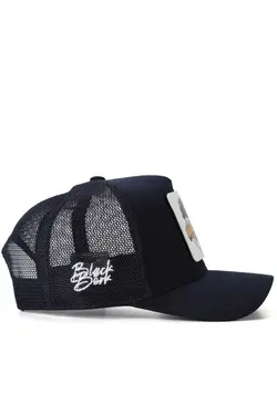 کلاه لوگو‎دار سرمه ای قطر کنار اردک برند BlackBörk کد 1668912788