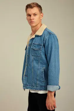 کت اسلیم فیت جین آبی برند COOL TARZ کد 1669135845