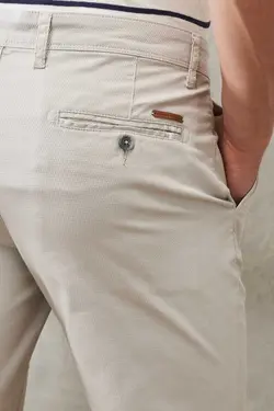 برش اسلیم فیت چینو جیبدار سنگی شلوار قالب تنگ مردانه برند Altınyıldız Classics کد 1669135540