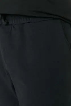 شلوار راحتی متناسب پاچه لاستیک مردانه مشکی برند TRENDYOL MAN کد 1669135401