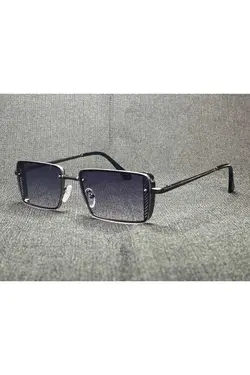 عینک مستطیلی شیشه ای مشکی برند fiza moda کد 1669180003
