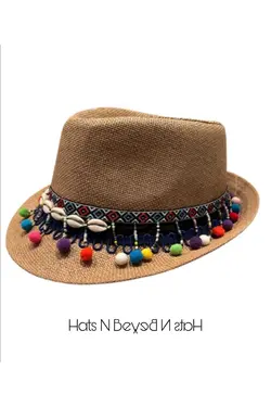 کلاه حصیری برند Hats N Beyond کد 1669389670