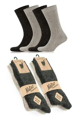 جوراب طبیعی 4lu برند socksbox کد 1669522808