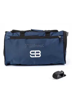 مسافرتی اسپرت کفش فیتنس قد متوسط چشمه‎دار سرمه ای کیف برند Solo Bag کد 1670073138