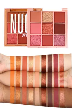 پالت سایه چشم حاوی صدف دار مات متوسط برند MUJGAN کد 1670049304