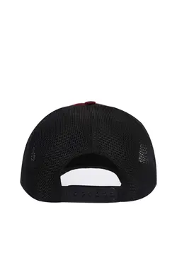 کلاه لوگو‎دار قطر زرشکی مشکی برند BlackBörk کد 1669740724