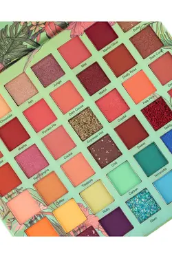 پالت سایه چشم 42رنگی تعطیلات فلامینگو برند Tikatti کد 1670257002