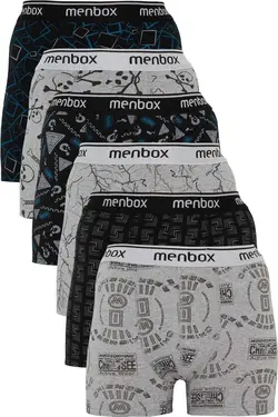 لباس زیر لایکرا طرح‎دار مردانه کلاسیک برند MENBOX کد 1671426442