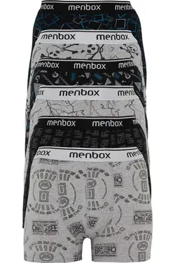 لباس زیر لایکرا طرح‎دار مردانه کلاسیک برند MENBOX کد 1671426442