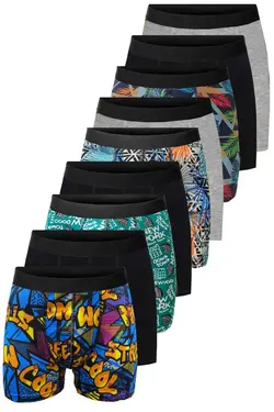 لباس زیر بسته ساده پنبه ای طرح‎دار مردانه برند DeeAn کد 1671426400