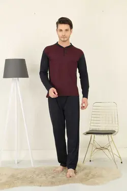 لباس راحتی جاکاردار 100پنبه ای مردانه برند Rimoli کد 1671950541