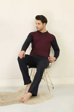 لباس راحتی جاکاردار 100پنبه ای مردانه برند Rimoli کد 1671950541