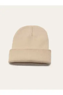 کلاه ساده رنگ سنگی برند Mathilda Aksesuar کد 1673245580