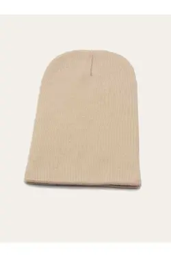 کلاه ساده رنگ سنگی برند Mathilda Aksesuar کد 1673245580