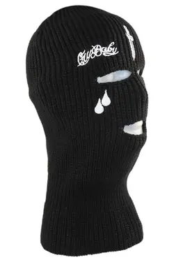 ماسک 3چشمه‎دار قلاب دوزی شده شسته مشکی برند zirve şapka کد 1673245413