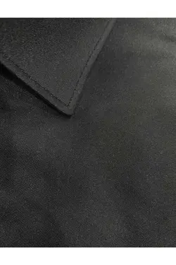 پیراهن یقه اسلیم فیت آستین بلند ساتن کلاسیک مردانه مشکی برند ALBERTO RIZZO کد 1674546538