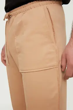 شلوار راحتی متناسب مردانه بژ برند TRENDYOL MAN کد 1647099664