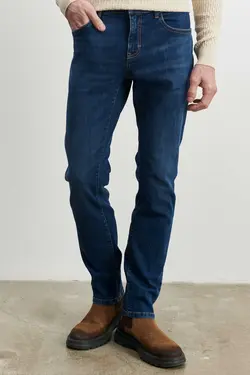 شلوار جین برش اسلیم فیت کشی Magic قالب تنگ مردانه برند Altınyıldız Classics کد 1674799466