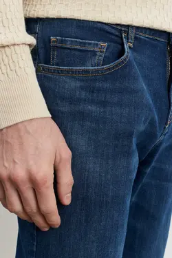 شلوار جین برش اسلیم فیت کشی Magic قالب تنگ مردانه برند Altınyıldız Classics کد 1674799466