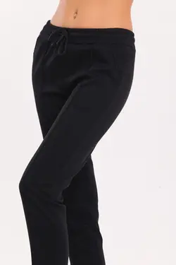 شلوار راحتی بافتنی غواصی زنانه مشکی با برند Prenses Tayt کد 1643892914