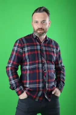 پیراهن مردانه سرمه ای چهارخونه برند Z GİYİM کد 1642766447