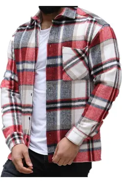 پیراهن فصل جدید گشاد مردانه برند KC کد 1642766464