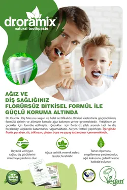 خمیر دندان با مسواک برند Dr. Oramix کد 1641340690