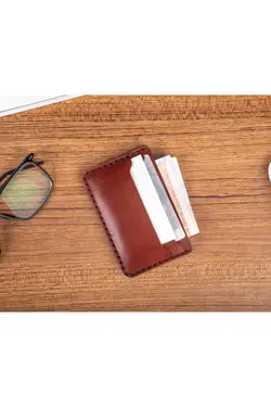 جا کارتی چرم برند MOKKA LEATHER کد 1640794986