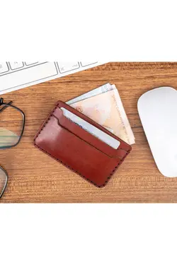 جا کارتی چرم برند MOKKA LEATHER کد 1640794986