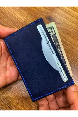 جا کارتی چرم اصل (آبی تیره) برند Roseyderi کد 1640796126