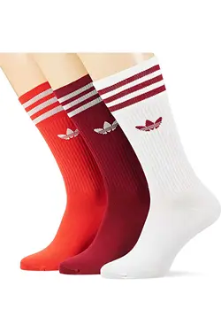 جوراب اسپرت اصل 3ست 3رنگ برند adidas کد 1675866269