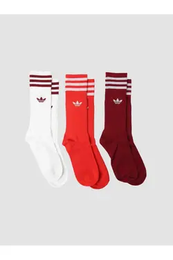 جوراب اسپرت اصل 3ست 3رنگ برند adidas کد 1675866269