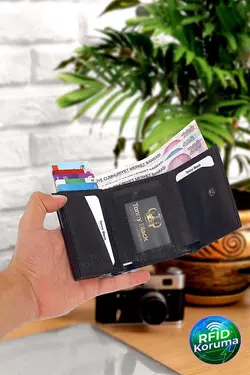 کیف پول ضد جعبه‎دار جا کارتی اصل برند Tonny Black کد 1675783000