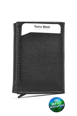 کیف پول ضد جعبه‎دار جا کارتی اصل برند Tonny Black کد 1675783000