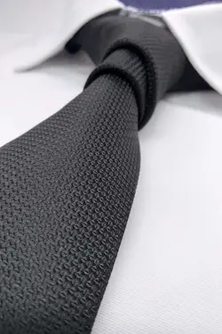 کراوات طرح‎دار مشکی مردانه برند Gutiero کد 1675752665