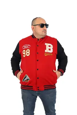 کاپشن 22754قرمز سایز بزرگ برند MocGrande کد 1675604962