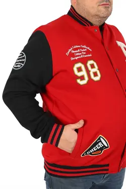 کاپشن 22754قرمز سایز بزرگ برند MocGrande کد 1675604962