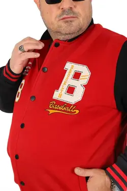 کاپشن 22754قرمز سایز بزرگ برند MocGrande کد 1675604962