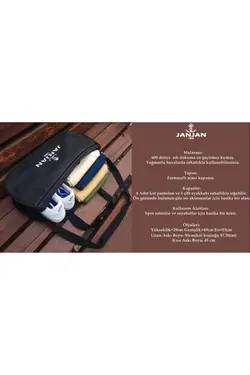 ساک ورزشی چمدان دستی برند JANJAN کد 1675971034