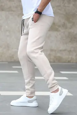 شلوار راحتی بژ مردانه برند Madmext کد 1676206203